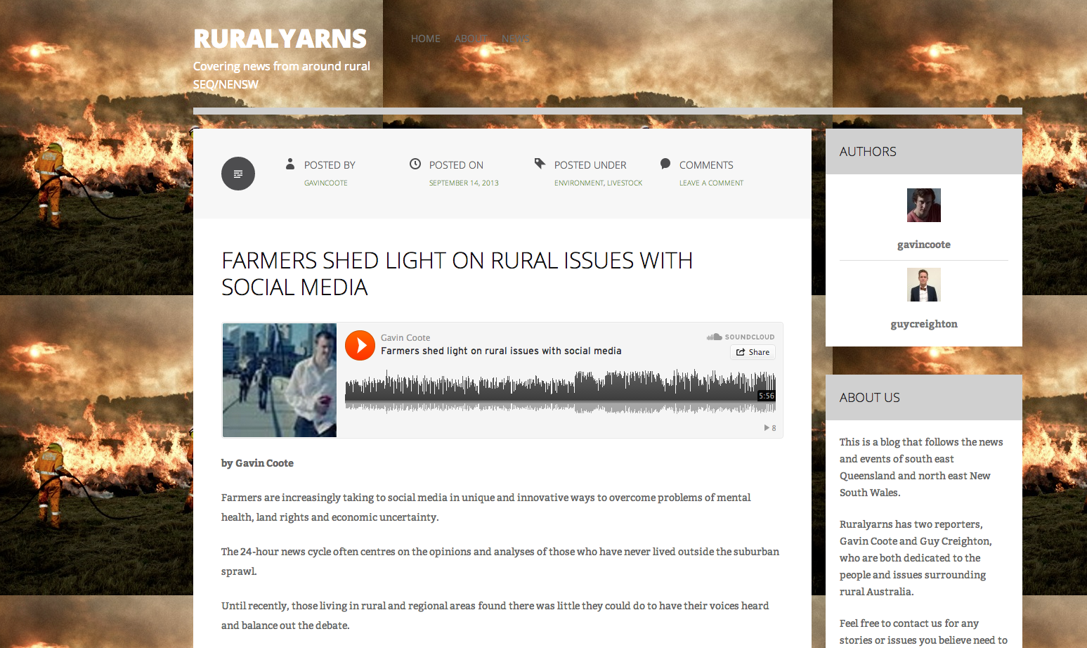 Student news blogs lead the way in citizen journalism | journlaw